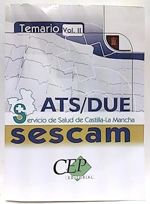 Imagen del vendedor de Temario Vol. Ii. Ats/Due, Servicio De Salud De Castilla-La Mancha (Sescam) a la venta por SalvaLibros