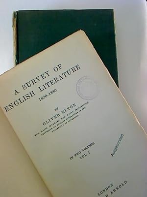 A Survey of English Literature 1830-1880. - (in 2 Volumes)