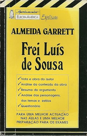 ALMEIDA GARRETT - FREI LUÍS DE SOUSA