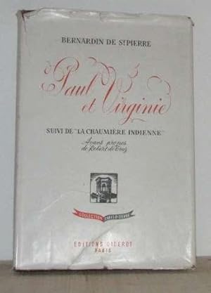 Bild des Verkufers fr Paul et virginie suivi de "la chaumire indienne" zum Verkauf von crealivres