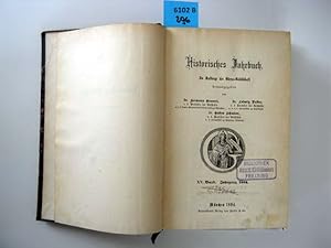 Historisches Jahrbuch. 1894. Im Auftrage der Görres-Gesellschaft.