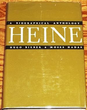 Seller image for Heinrich Heine: A Biographical Anthology for sale by My Book Heaven