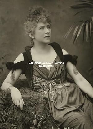 Fanny Mary Bernard-Beere (1856-1915; Actress and manager), a portrait, by Herbert Rose Barraud (1...