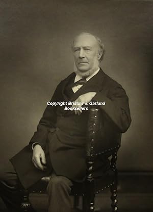 Immagine del venditore per John Walter (1818-1894; Newspaper proprietor and politician), a portrait, by Herbert Rose Barraud (1845- 1895), vintage photograph, carbon print, three-quarter length, seated. venduto da Bristow & Garland