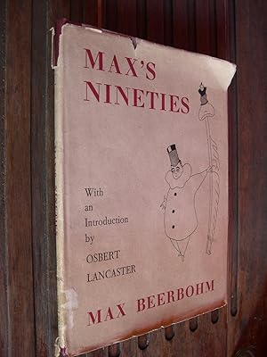 Max's Nineties. Drawings 1892-1899. With an Introduction by Osbert Lancaster