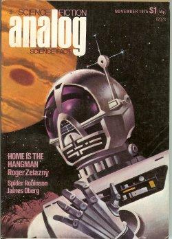 Imagen del vendedor de ANALOG Science Fiction Fact: November, Nov. 1975 ("Star Probe") a la venta por Books from the Crypt