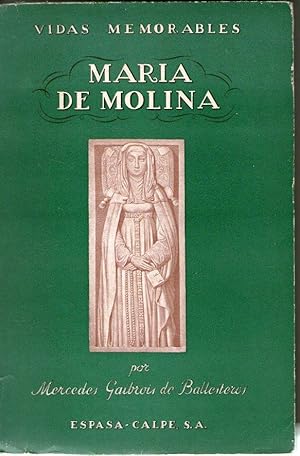 Imagen del vendedor de MARIA DE MOLINA a la venta por Libreria Bibliomania