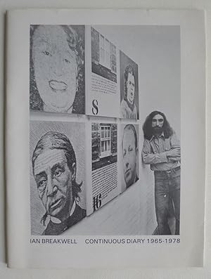 Imagen del vendedor de Continuous Diary and Related Works 1965-1978. Circus 1978. Scottish Arts Council, Third Eye Centre (Glasgow) Ltd 1978. a la venta por Roe and Moore