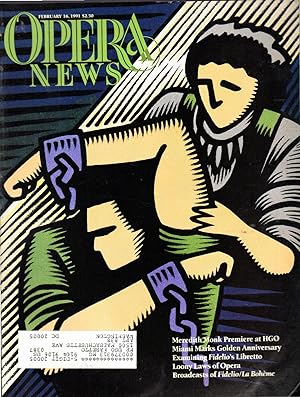 Immagine del venditore per Opera News: Volume 55, No.11; February 16, 1991 venduto da Dorley House Books, Inc.