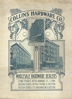 COLLINS HARDWARE COMPANY INCORPORATED: Builders Hardware Catalog