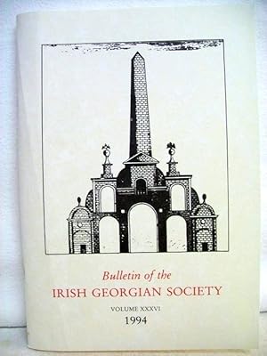 Bulletin of the Irish Georgian Society. 1994. Vol. XXXVI