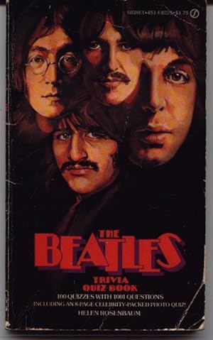 Bild des Verkufers fr The Beatles Trivia Quiz Book zum Verkauf von West Portal Books