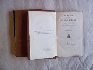 Imagen del vendedor de Memoirs De Comte De Grammont. Par A. Hamilton. Avec Des Notes Historiques. a la venta por Carmarthenshire Rare Books