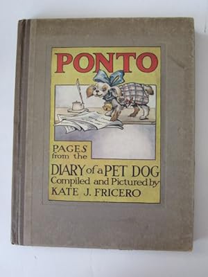 Seller image for PONTO PAGES FROM THE DIARY OF A PET DOG for sale by Stella & Rose's Books, PBFA