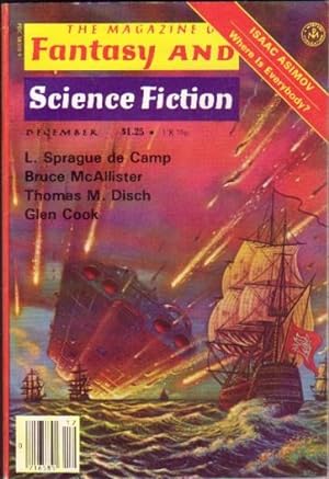 Seller image for The Magazine of Fantasy and Science Fiction December 1978, Quiet Sea, Concepts, The Yellow Man, The Wind Among the Mindymuns, Be Jubilant My Feet!, +++ for sale by Nessa Books