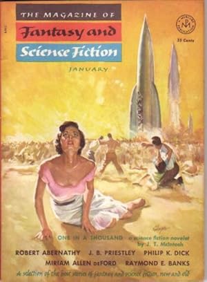 Seller image for The Magazine of Fantasy and Science Fiction January 1954, The Short Happy Life of the Brown Oxford, The Fresh Start, The Mouse with the Twisted Foot, One in a Thousand, The Strange Girl, Charles Fort: Enfant Terrible of Science, +++ for sale by Nessa Books