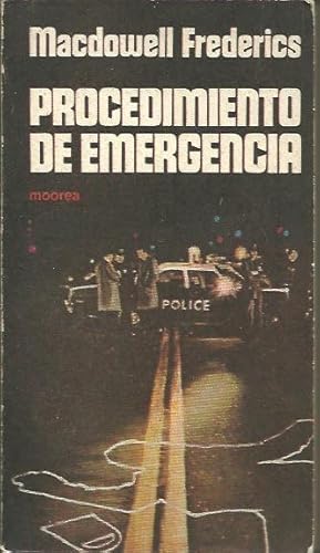 Seller image for PROCEDIMIENTO DE EMERGENCIA. for sale by Librera Javier Fernndez