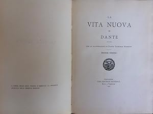 Imagen del vendedor de La Vita Nuova di Dante. Con le illustrazioni di Dante Gabriele Rossetti a la venta por Black Raven Books