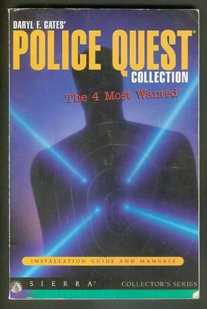 Bild des Verkufers fr Police Quest Collection (Daryl F. Gates' .) the 4 Most Wanted. (Installation Guide and Manuals - Collector's Series); PQ-I In Pursuit of the Death Angel; PQ-1 VGA; PQ-2 The Vengeance; PQ-3 The Kindred; PQ-4 Open Season; Technical Game Manual; zum Verkauf von Comic World