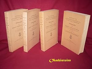 Imagen del vendedor de Bibliographie des langues aymara et kicua. Publi avec le concours du C. N. R. S. et de "The Viking Fund", New York. ----------- 4 volumes /4 a la venta por Okmhistoire