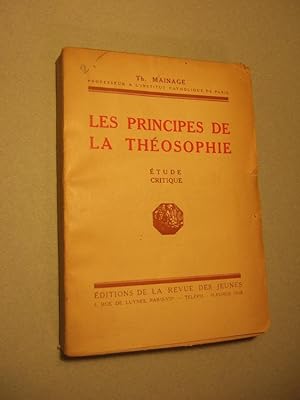 Seller image for Les Principes De La Theosophie for sale by Domifasol