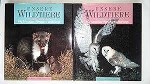 Unsere Wildtiere. Mit Schweizer Forschern unterwegs. Ein Report von Claudia Schnieper (2 Bände: B...