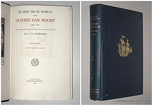 Imagen del vendedor de De reis om de wereld door Olivier van Noort, 1598-1601. Met inleiding en aantekeningen. Eerste deel. a la venta por Charbo's Antiquariaat