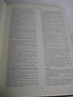 A BIBLIOGRAPHICAL INDEX OF THE BRITISH FLORA