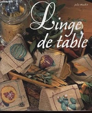 Image du vendeur pour LINGE DE TABLE mis en vente par Le-Livre