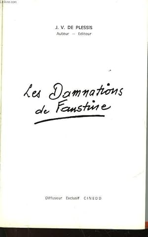 Bild des Verkufers fr LES DAMNATIONS DE FANSTINE - TOME 1 zum Verkauf von Le-Livre