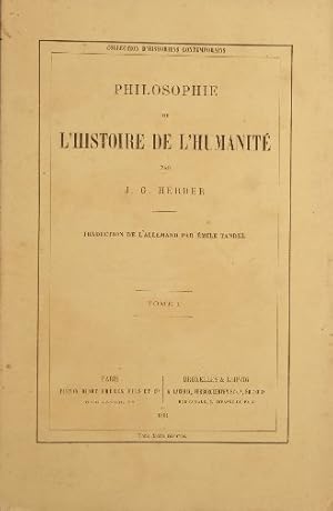 Philosophie de l'histoire de l'humanité