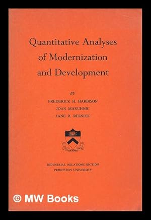 Seller image for Quantitative Analyses of Modernization and Development for sale by MW Books Ltd.