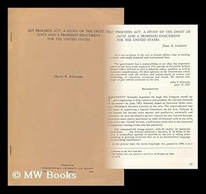 Seller image for Art Proceeds Act : a Study of the Droit De Suit and a Proposed Enactment for the United States Printed from Northwestern University Law Review, Volume 61, Number 1 for sale by MW Books Ltd.