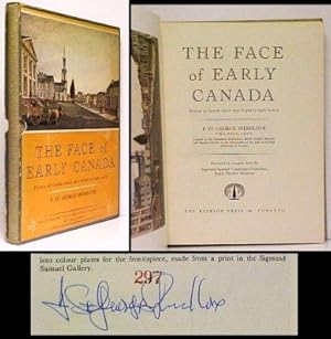 Bild des Verkufers fr Face of Early Canada: Pictures of Canada which have helped to make history.Deluxe Signed Edition in slipcase zum Verkauf von John W. Doull, Bookseller