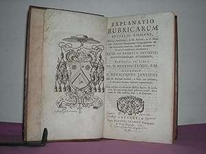 Explanatio Rubricarum Missalis Romani: JANSSENS, F. Hermannus