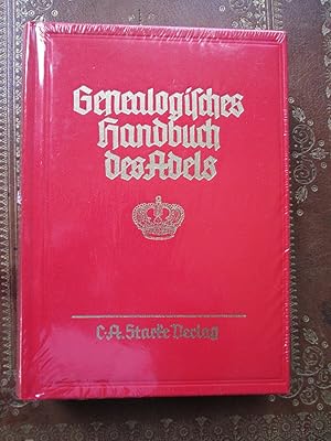 Genealogisches Handbuch Des Adels 1997 Fuerstliche Hauser Band XV