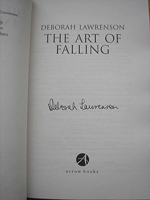 Bild des Verkufers fr The Art of Falling ***SIGNED*** zum Verkauf von Coach Books