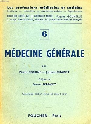 Bild des Verkufers fr MEDECINE GENERALE, 1re PARTIE zum Verkauf von Le-Livre
