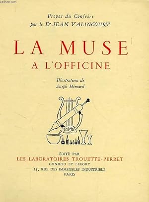 Seller image for LA MUSE A L'OFFICINE for sale by Le-Livre