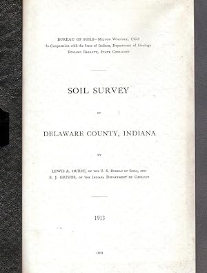 Seller image for SOIL SURVEY OF DELAWARE COUNTY. for sale by Legacy Books