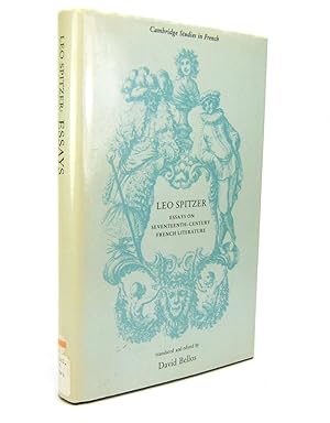 Seller image for Leo Spitzer: Essays on Seventeenth-Century French Literature for sale by Idiots Hill Book Company
