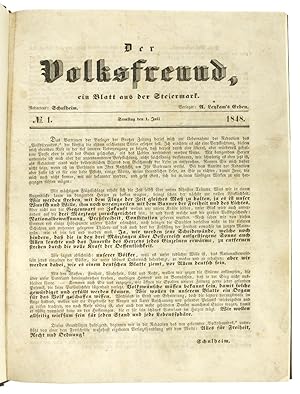 Der Volksfreund. Ein Blatt aus der Steiermark.