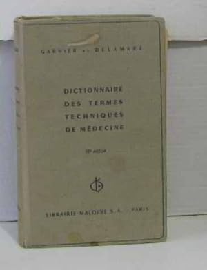 Image du vendeur pour Dictionnaire des termes techniques de médecine mis en vente par crealivres