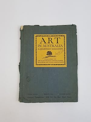 Art in Australia: a Quarterly Magazine, Third Series No. 7 March, 1924