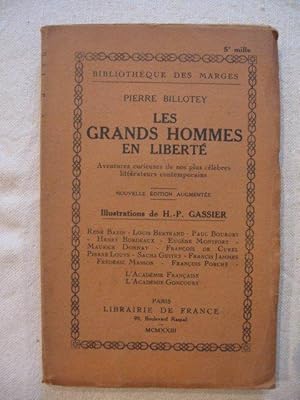 Immagine del venditore per Les grands hommes en libert venduto da Tant qu'il y aura des livres
