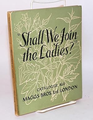 "Shall we join the ladies?" [cover title] Women in literature [title page] a catalogue of books b...