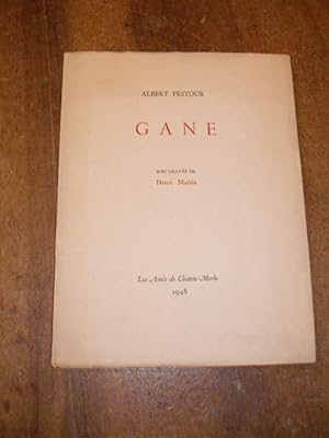Seller image for GANE for sale by LIBRAIRIE PHILIPPE  BERTRANDY