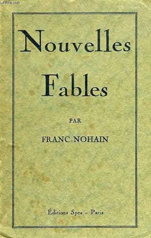 Bild des Verkufers fr NOUVELLES FABLES zum Verkauf von Le-Livre