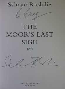 Seller image for The Moor's Last Sigh for sale by Aquila Books(Cameron Treleaven) ABAC