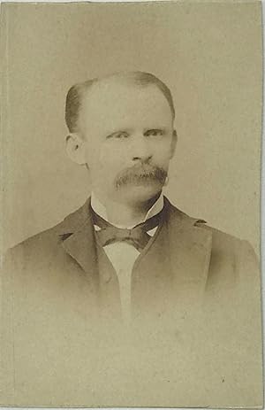 Unidentified late 19th-century New Orleans gentleman [carte-de-visite bust-length photograph of a...